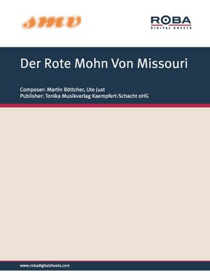 cover image of Der Rote Mohn Von Missouri